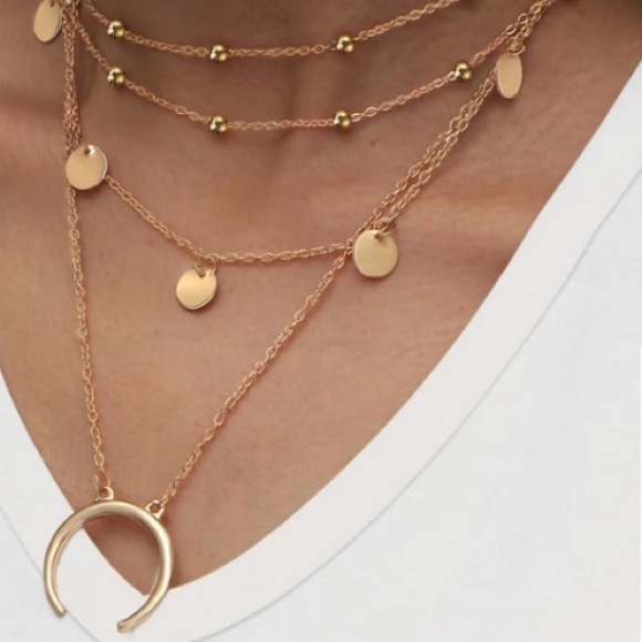 🔴𝟱/$𝟮𝟬🔴𝗖𝗟𝗘𝗔𝗥𝗔𝗡𝗖𝗘 Layered Choker NEW - Picture 8 of 11